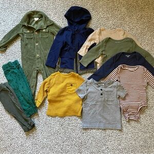 Baby Boy Clothes Lot - Size 12-18 months | Old Navy, Carter’s, Tommy Bahama